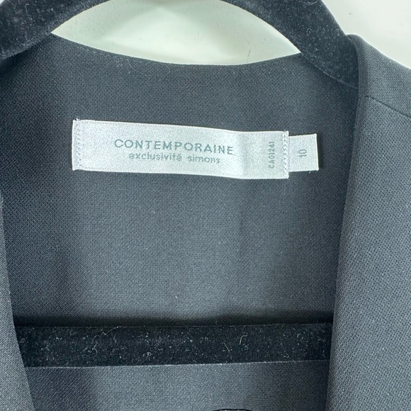 Navy Tailored Longline Vest - Picture 6 of 6